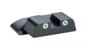 Rear Tritium Night Sights S&W M&P Green Tritium With White Outlines - SW-801R