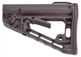 AR-15/M4 Skeletonized-Style Buttstock Black