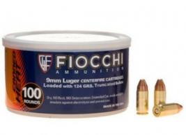 FIO 9MM 124GR FMJTC CANNED HEAT AMMO 100/10 - 9CAPC