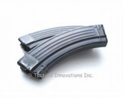 CENT MAG AK47 7.62X39 30RD RIBBED PLASTIC - MA1088