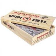 Winchester .45 ACP 200RDS Wood BOX 100FMJ 100JHP 230GRN