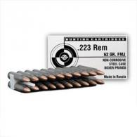 TULA .223 Remington 62GR FMJ 40/25