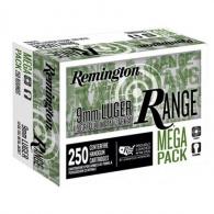 Remington AMMO 9MM 115GR FMJ RANGE 250/4
