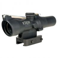 Trijicon 1.5x24 Compact ACOG Riflescope, Dual Illumination Amber Crosshair Reticle