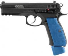 CZ 75 SP01 COMPETITION 9MM 4.6" NS BLUE 21RD - 91217
