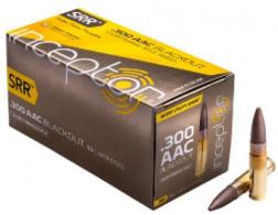 PolyCase Ammo 300SRRBLK50 Inceptor 300 AAC Blackout/Whisper (7.62x35mm) 88 GR R