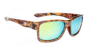 Strike King Pro Sunglasses Tortoise Shell/Green Mirror - SG-P302