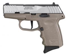 SCCY DVG-1 Flat Dark Earth/Stainless 9mm Pistol