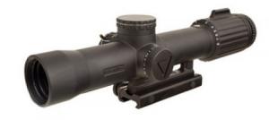 Trijicon VCOG 1-8x28 LED Riflescope - MOA Red MOA Crosshair Dot Reticle w/ Mount with Trijicon  Q-LOC Technology - 2400013