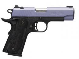 Browning 1911-380 Black Label Crushed Orchid Compact, 8 rounds, 3-5/8" barrel - 051986492