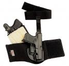 Galco Cop Ankle Band Black Neoprene w/Fleece Padding Ankle Fits Glock 26/27/33; SW 3913/4013/469/669/6904/6906 Right Hand