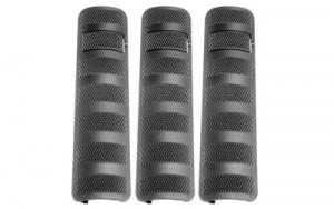 TROY 6.2" BATTLE RAIL COVERS 3PK Black - SCOV-BRC-36BT-0