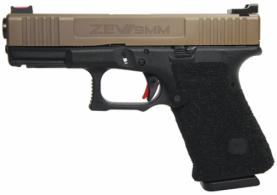 ZEV TECH T2-G19-FDE Custom Tier 2 For Glock G19 15+1 9mm 4.49" - T2G19FDE