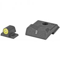 XS DXT II Big Dot for M&P Shield EZ 9 Green/Yellow Outline Tritium Handgun Sight - SW-0032S-5Y