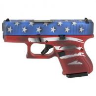 Glock 27 Red White and Blue Flag Skydas .40 S&W Pistol - PA275S204RWBV2