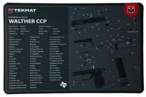 TEKMAT Pistol MAT FOR WALTHER CCP Black - TEK-R17-WAL-CCP