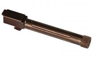 AlphaWolf Barrel For M/17 9mm, Threaded 1/2"x28 Oil Rubbed Bronze - AW-17TH-ORB