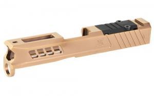 True Precision Axiom Slide for Glock 43/43X RMS Optic Cut & Cover Plate Copper - TP-G43S-C-RMS