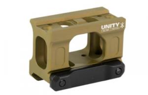 Unity Tactical FAST Micro Red Dot Mount Flat Dark Earth - FST-MISF