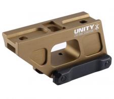 Unity Tactical FAST Micro Red Dot Mount Flat Dark Earth