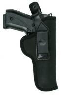 Black Nylon Compact IWB/OWB W/ Steel Clip Holster Fits GLOCK 17,19,21.44 - 42862421803164