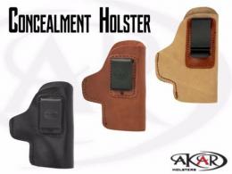 Suede RUGER GP100 4" IWB Inside Pants CCW Clip-On Right Hand Holster - IC6124 RE