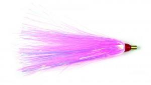 Sea Striker Bucktail Teaser Pink/Pearl Mylar 3" 3pk - BTPKPM3