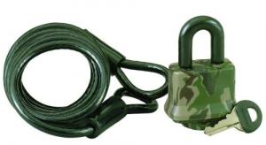 Outdoor Padlock With Cable