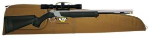 CVA WOLF 50CAL SS BLK 3-9X32 W/CASE