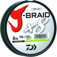 Daiwa JB8U20-150CH J-Braid x8 8 - JB8U20-150CH