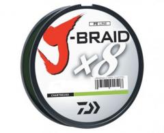 Daiwa J-Braid 8X Braid Chartreuse 300m - JB8U30-300CH