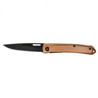 Gerber Affinity Plain Edge Folding Knife Copper D2 Blister
