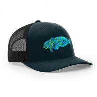 Toadfish Navy Front W/Navy Mesh Back Hat One size fits most - 3017