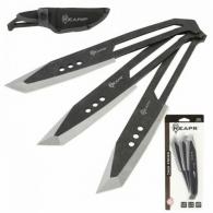 Reapr 3 Piece Chuk Throwing Knives Set, 4.25" Blades