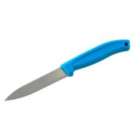 Smith's Serrated Bait Knife 3.25", Blue - 51449