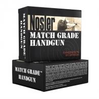 Nosler Match Grade Ammo 45 ACP 185gr JHP 20/bx