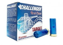 Challenger Target Load 12 GA 2 3/4dr. 1 1/8 oz. #8 25rd box