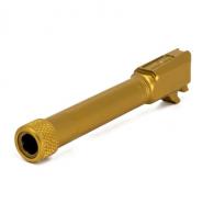 Faxon Match 9mm Luger 3.7" Sig P365 XL Threaded Fluted Barrel - TiN - 365B910NXSOQ-T-TIN