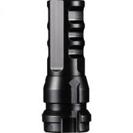 Dead Air Armament KeyMo Muzzle Brake 338 Caliber 3/4"x24 Threads Black - DA103