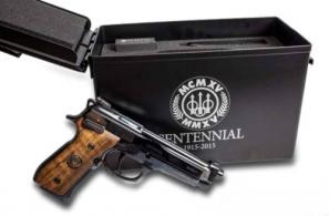 Beretta 92 Centennial 9mm 2-15rd Blk Limited Edition - A5BJ2221132000