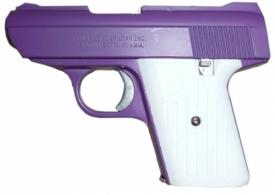 Cobra Firearms 380ACP 2.8in 5Rd Lavender/White Grips - CA380LKW