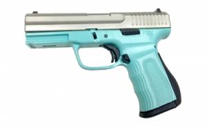 FMK Firearms 9C1G2 9MM 4 14RD FAT BLUE/SILVE - G9C1G2TBSS