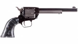 Heritage Manufacturing Rough Rider Black/Stainless 6.5" 22 Long Rifle Revolver - RR22B6G