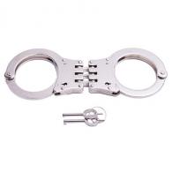 Handcuff Hinged Double Lock | Silver