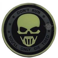 Don't Run Ghost Night Glow Morale Patch - 6733000