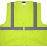 Class 2 Mesh Lime Safety Vest - V2CL2MLZXL