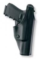 Gould & Goodrich-K-Force Adjustable Retention Duty Holster-Left Handed-Black-BAsket Weave-Fits: For Glock 17 - K338-G17WLH
