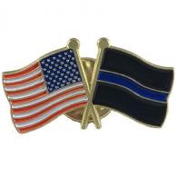 Thin Blue Line Thin Blue Line American Flag Combo Pin - AM-TBL-PIN
