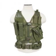 NcStar Tactical Vest Childrens, Green XS-S - CTVC2916G