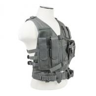 NcStar Tactical Vest Childrens, Urban Gray XS-S - CTVC2916U